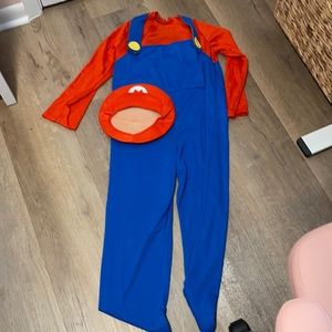 Nintendo Super Mario costume Large Halloween HTF